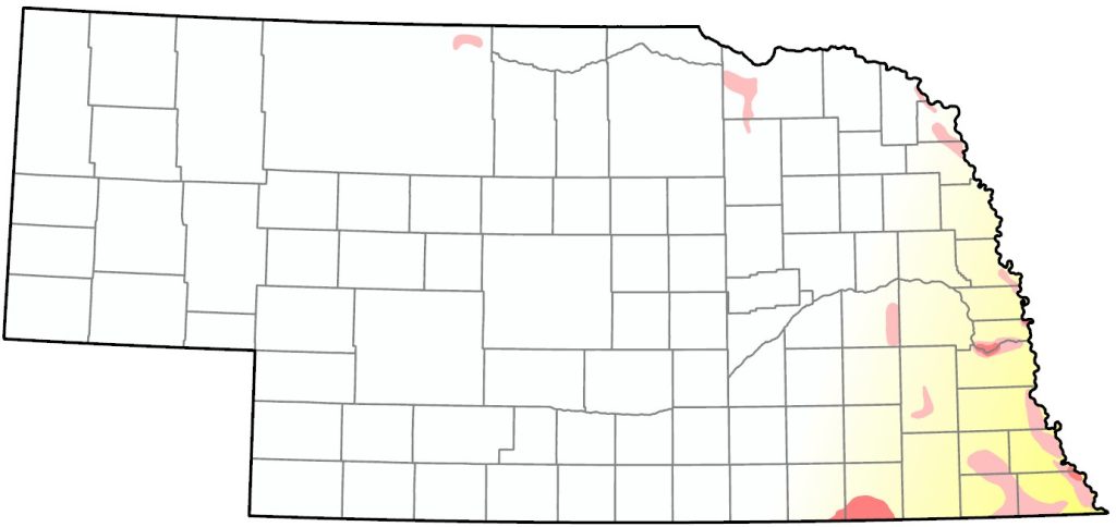 Louisiana Waterthrush range July 2022